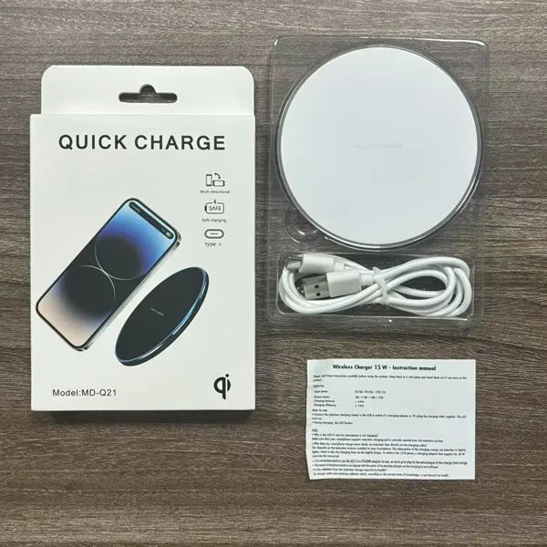 15W Fast Wireless Charging Pad Q21