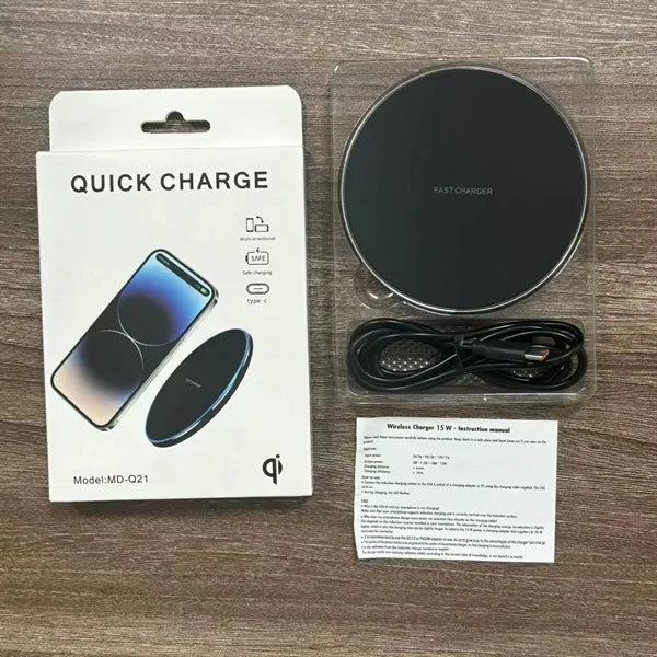 15W Fast Wireless Charging Pad Q21