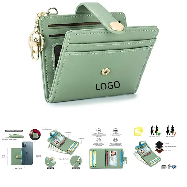 Slim Wallet for Women RFID Blocking Bifold Card Holder