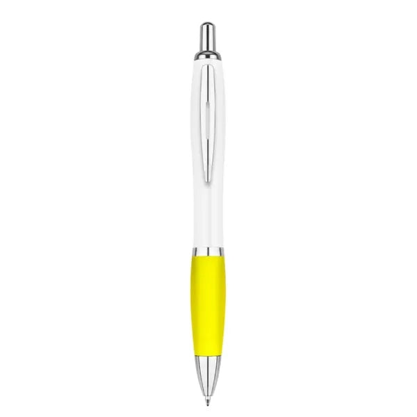 Plastic Push Ballpoint Pen