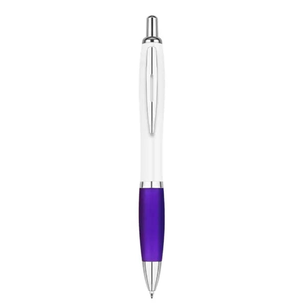 Plastic Push Ballpoint Pen