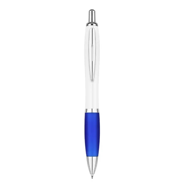 Plastic Push Ballpoint Pen