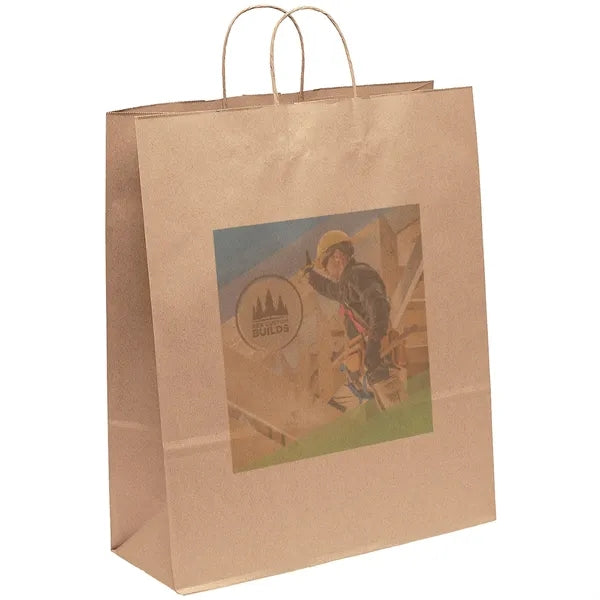 Eco Stephanie - Kraft-Brown Shopper - Chromatic