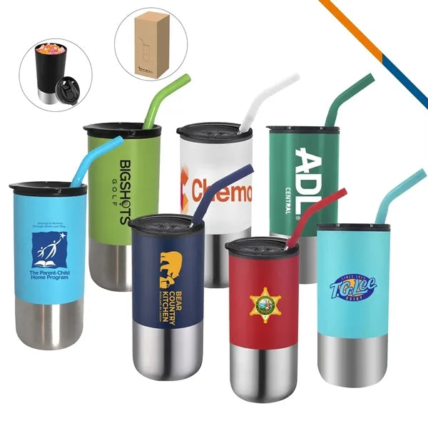 Layer Stainless Steel Tumbler - 16 OZ.