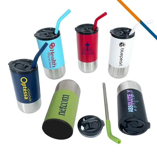 Layer Stainless Steel Tumbler - 16 OZ.