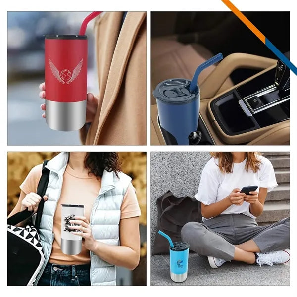 Layer Stainless Steel Tumbler - 16 OZ.