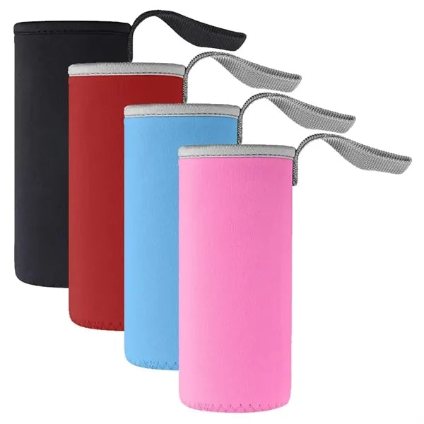 Neoprene Insulated Glass Water Bottle Cover