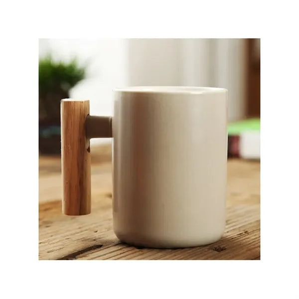 Mug With Bamboo Lid