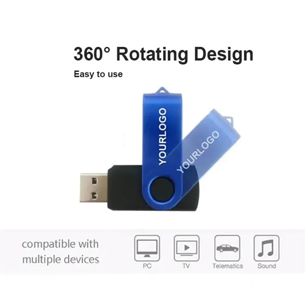 Swivel USB Flash Disk Drive Pendrive 2GB 4GB 8GB 16GB 32GB