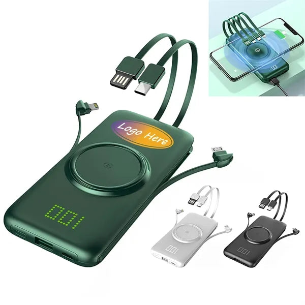 10,000mAh Wireless Portable Power Bank