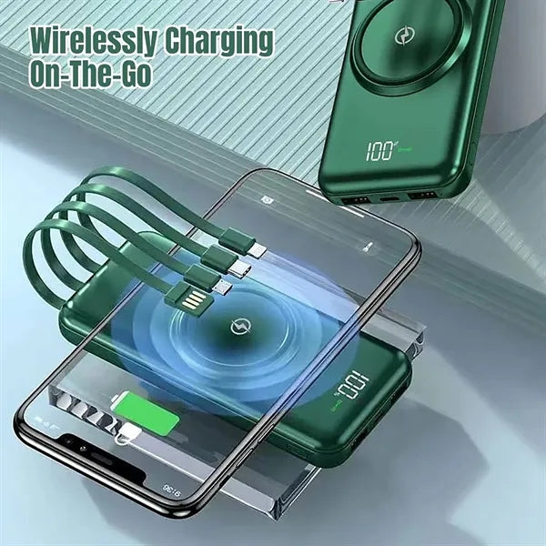 10,000mAh Wireless Portable Power Bank