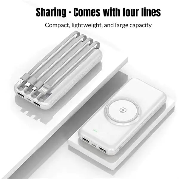 10,000mAh Wireless Portable Power Bank