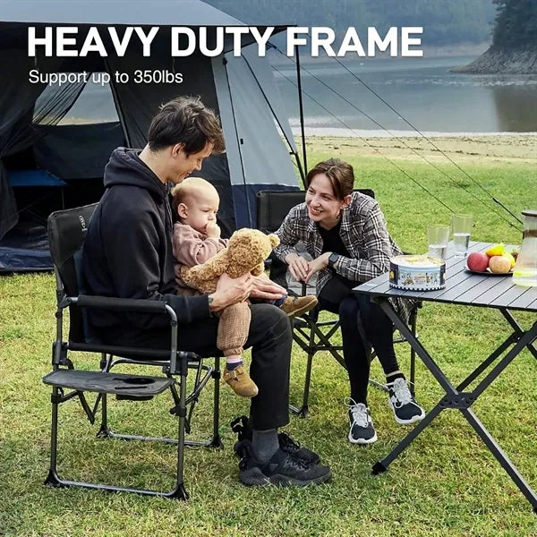 Portable Folding Outdoor Rocker Camping Chair
