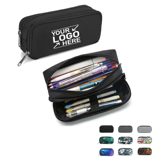Large Capacity Simple Sturdy Multi-Functional Pencil Bag