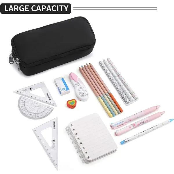 Large Capacity Simple Sturdy Multi-Functional Pencil Bag