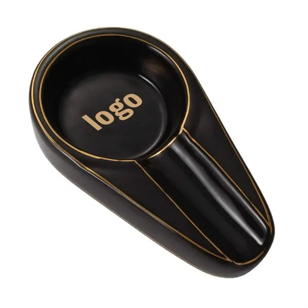 Travel Ceramic Ashtray For Cigars Outdoor