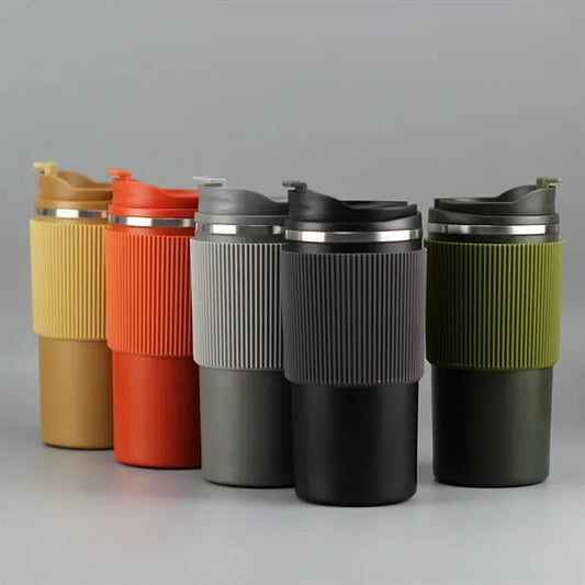 450ml Insulated Tumbler Coffee Mug with Lid
