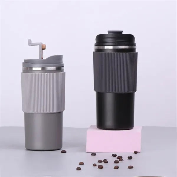 450ml Insulated Tumbler Coffee Mug with Lid