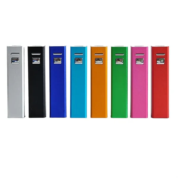 2600 mAh Aluminum Power Bank Gift Charger