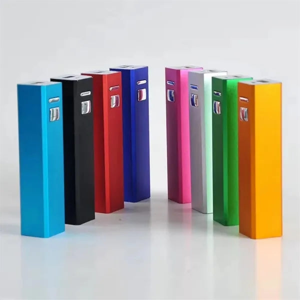 2600 mAh Aluminum Power Bank Gift Charger
