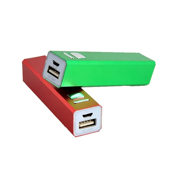 2600 mAh Aluminum Power Bank Gift Charger