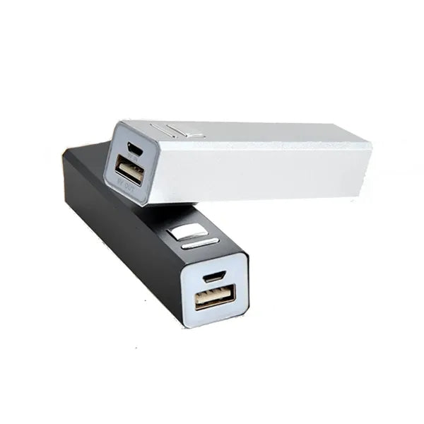 2600 mAh Aluminum Power Bank Gift Charger
