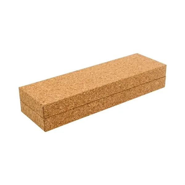 Empty Cork Pen Box with Velvet Interior