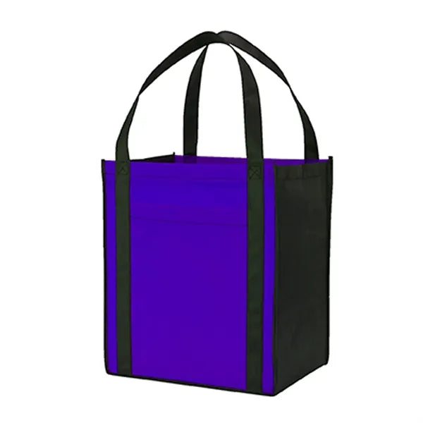 Non-Woven Grocery Tote Bag With Front Pocket