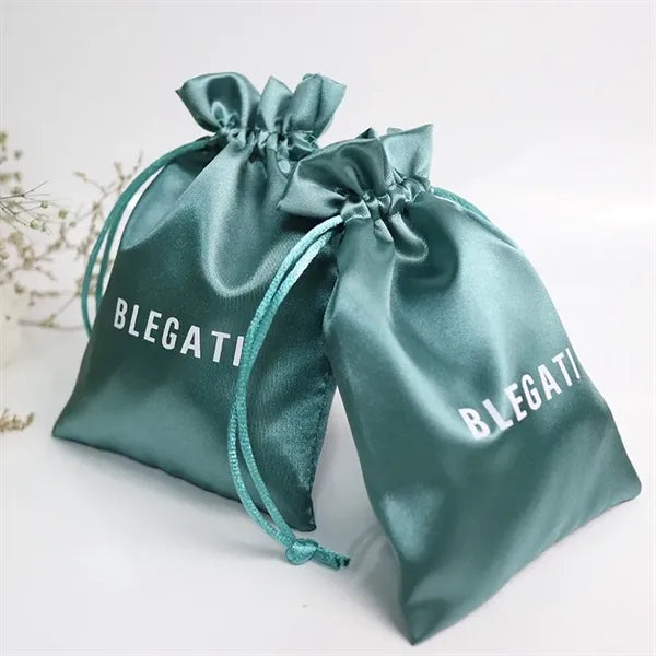 Silk Satin Gift Pouch Jewelry Bags