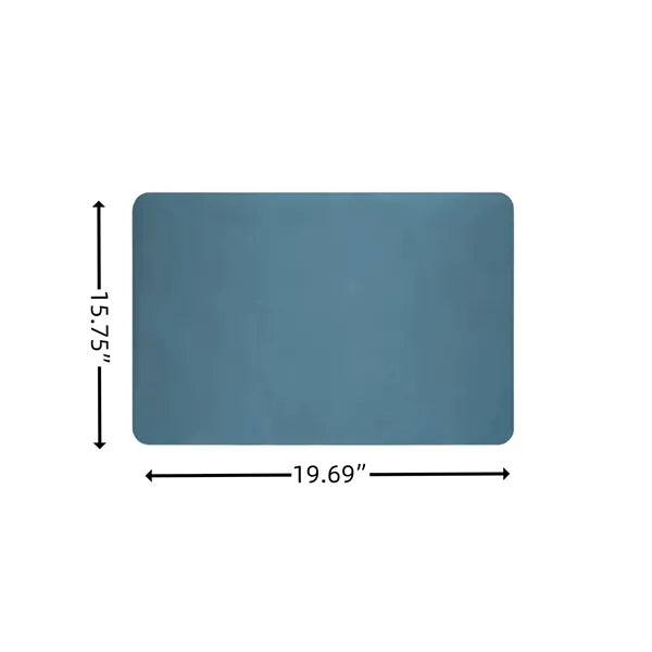 Kitchen Counter Dish Drying Mat Nonslip Rubber Drain Pad