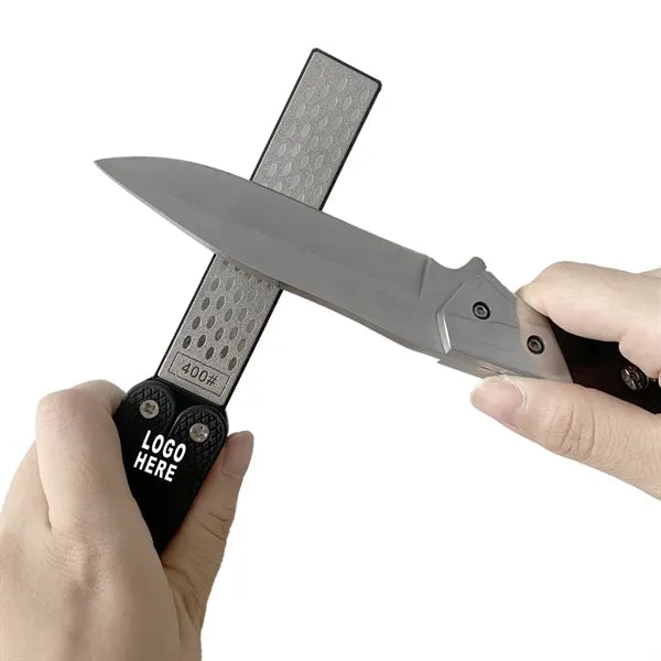 Portable Folding Double-sided Knife Sharpener