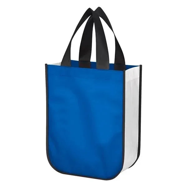 Lola Laminated Tote Bag, 9 1/16''x 12''x 4 3/4'', Non-Woven