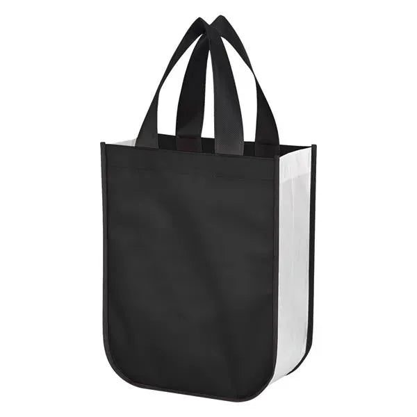 Lola Laminated Tote Bag, 9 1/16''x 12''x 4 3/4'', Non-Woven