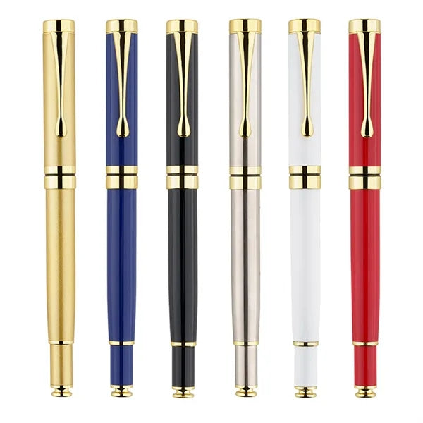 Golden Logo Metal Rollerball Pen