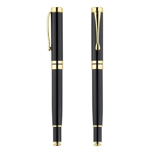Golden Logo Metal Rollerball Pen