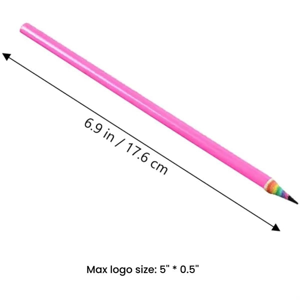 12pcs Rainbow Pencils