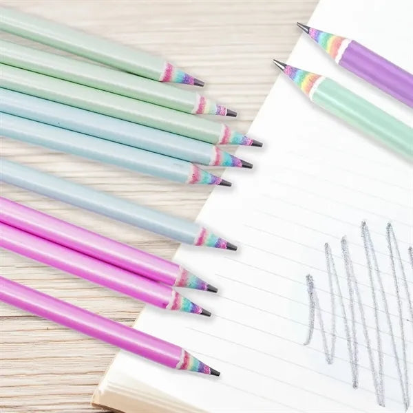 12pcs Rainbow Pencils