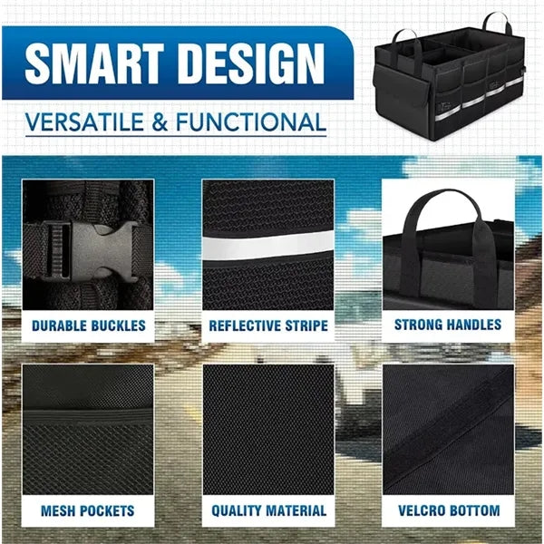 Collapsible Sturdy Trunk Storage Organizers