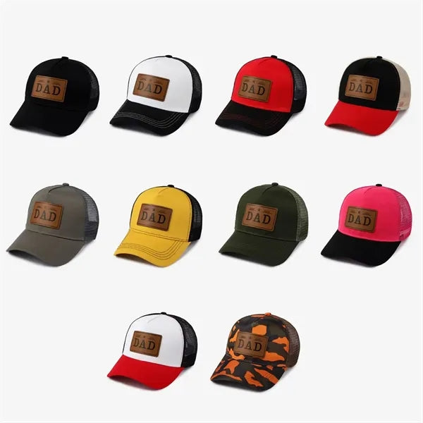 Dad Baseball Cap with Mesh