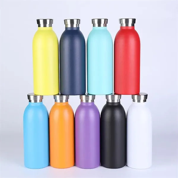 500ml Insulated Vacuum Milk Beverage Flask with Lid