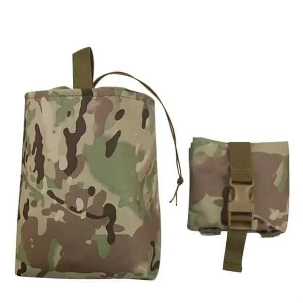 Folding Dump Waist Bag Roll-Up Drawstring Utility Tool Pack