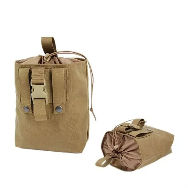 Folding Dump Waist Bag Roll-Up Drawstring Utility Tool Pack