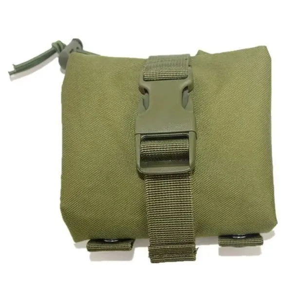 Folding Dump Waist Bag Roll-Up Drawstring Utility Tool Pack