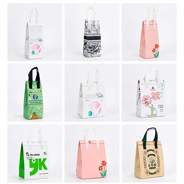 Small Insulated Cooler Grocery Bags