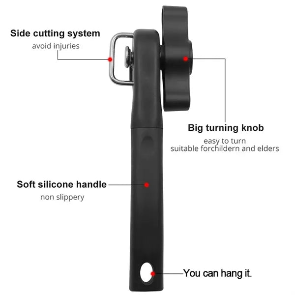 Safe Cut Smooth Edge Can Opener Handheld