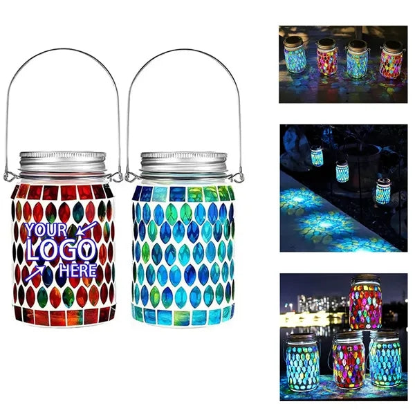 Solar Mosaic Lawn Lantern