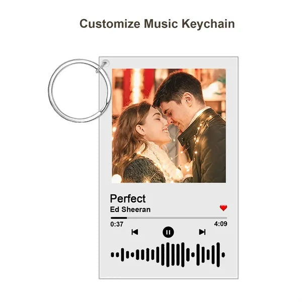 Spotify Keychain with Photo