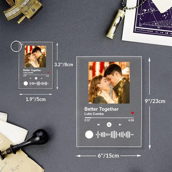 Spotify Keychain with Photo