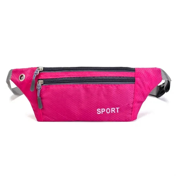 Adjustable Fanny Pack Running Waist Bags with Zippered