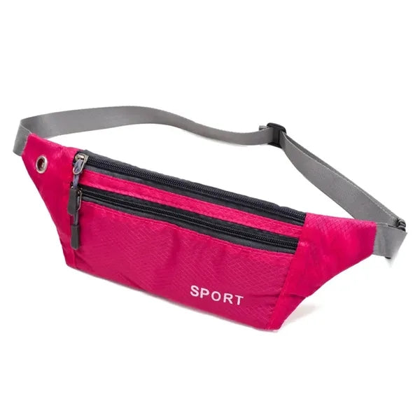 Adjustable Fanny Pack Running Waist Bags with Zippered